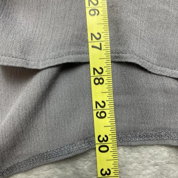 Loralette Tunic Top Blouse Womens 1X Gray V Neck Flutter Sleeve Flowy NWT $44 - Picture 8 of 8